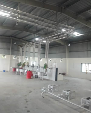 Thermic Fluid Heater Erection